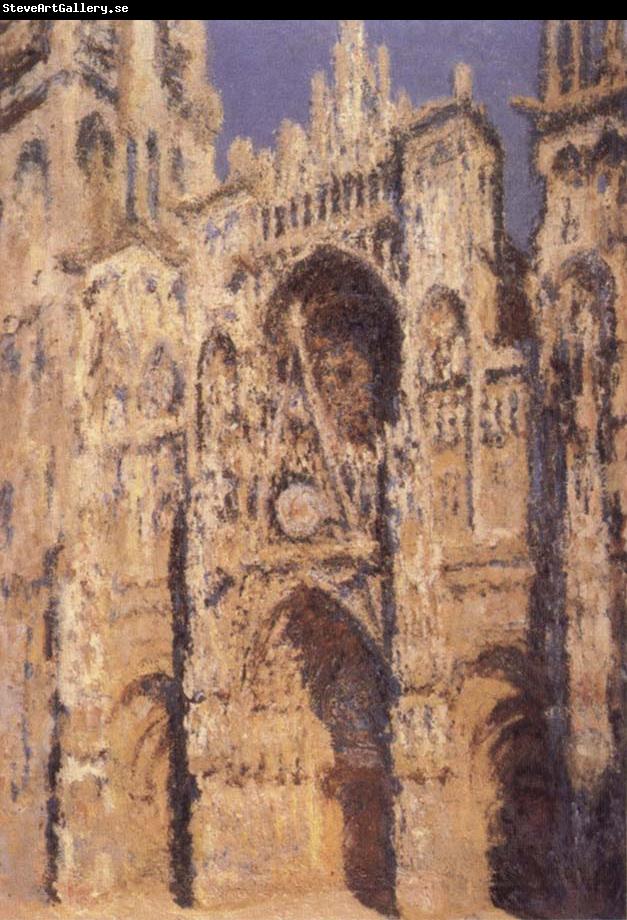 Claude Monet Rouen Cathedral,portrait of Sint-Romain-s Tower